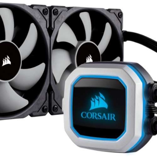 Corsair Hydro Series™ H100i PRO RGB 液冷CPU散熱器