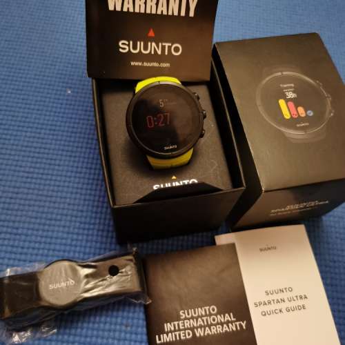 90%新『港行有保養』 Suunto Spartan Ultra Titanium 專業運動錶