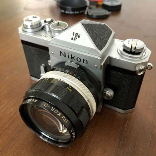 1968年 Nikon F  TN頂 + 尖頂 + Nippon Kogaku 35mm f2 Nikkor-O 大F 套裝