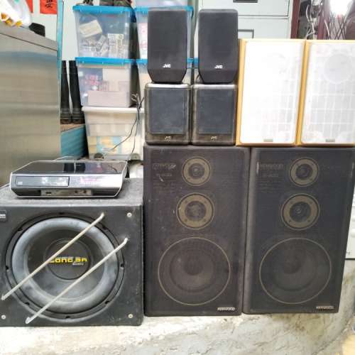 DENON USCM06/JVC SPUX5000/JVC CAUXEP100/KENWOOD S233/LONG低音/合共300