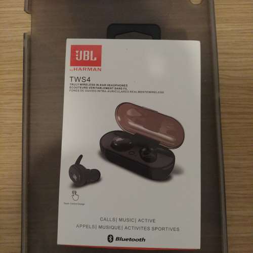 JBL 名廠真無線藍牙耳機 TWS4 全新連原裝盒配件齊全