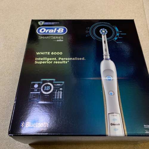 Oral-B Pro 6000 SmartSeries 電動牙刷 全新 英國版