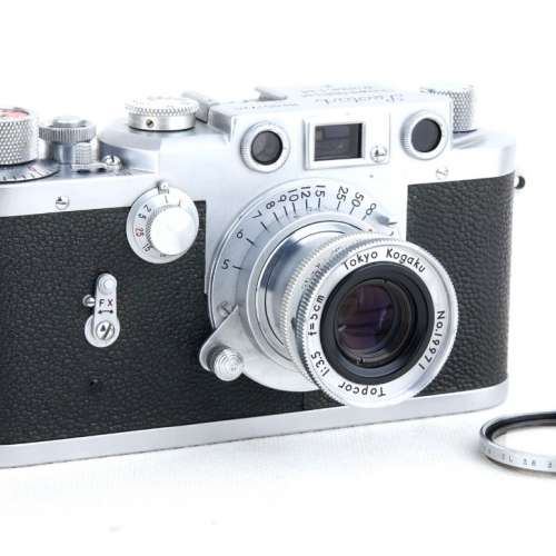 EX++ Leica copy LEOTAX f w/ Topcor 50mm f/3.5 5cm tokyo kogaku #JP22797