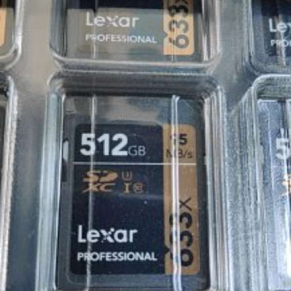Lexar 633X 512Gb SD card