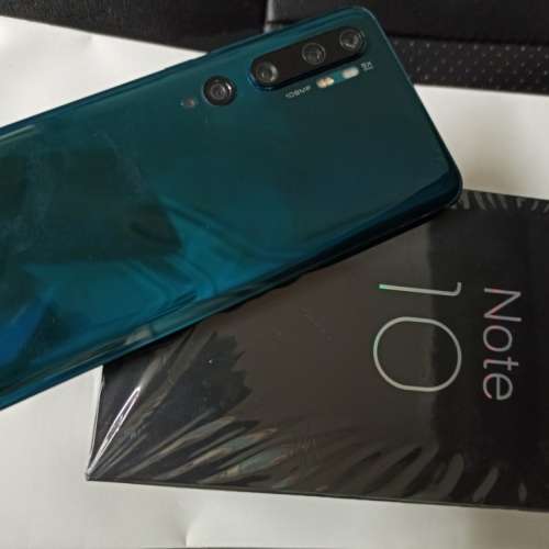 行貨小米 note 10 綠色