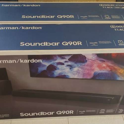 Samsung Harman Kardon 7.1.4ch Soundbar with Dolby Atmos HW-Q90R