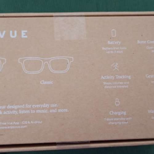 VUE 骨傳導太陽眼鏡 全新品防水 可通話播放音樂