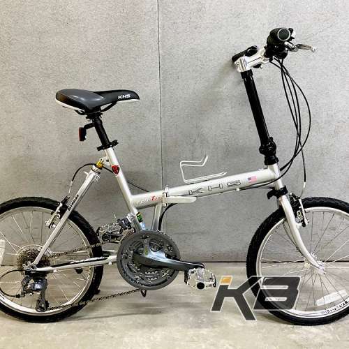 台灣功學社 KHS F20-T23 (24速) 摺合單車 406 細摺 folding bike 摺車 (not dahon)