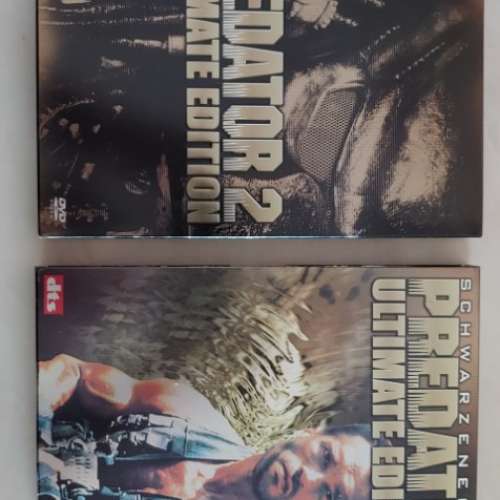 日版Predator 1 & 2 Ultimate Edition DVD 鐵血戰士 血獸