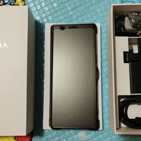 Sony Xperia 1 黑色行貨全套連原廠flip cover