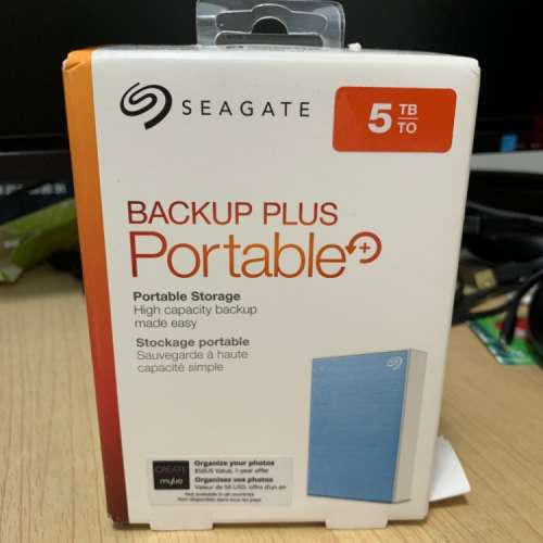 Seagate Backup Plus Portable 5TB