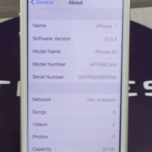 iPhone 5s 16GB (Rose) 全套近全新