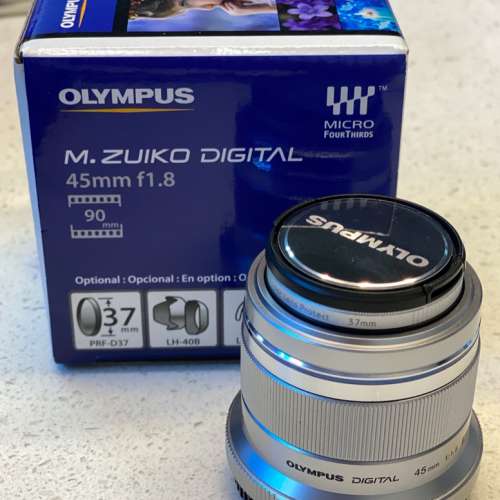 極新淨 Olympus M.Zuiko Digital 45mm F1.8 m43
