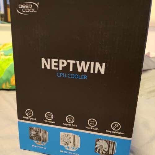 全新CPU散熱風扇deep cool NEPTWIN V2