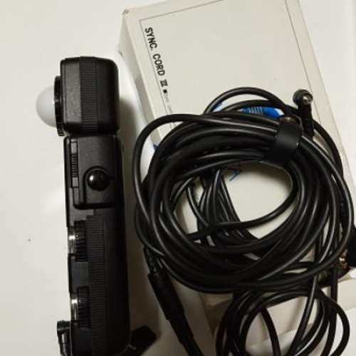 Minolta Flash Meter III & Sync Cord III 二手或全新閃光燈, 攝影產品