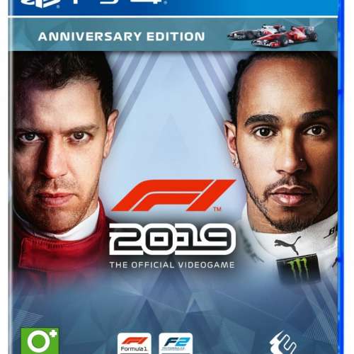 PS4 F1 2019 中文版/英文版 99%新