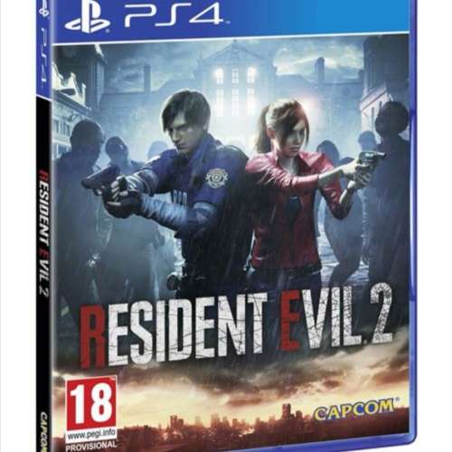 Ps4 Resident Evil 2 99%新