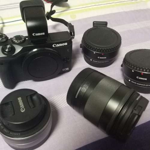 Canon M6 連鏡頭及配件