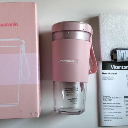 Vitantonio日本無線便攜攪拌杯Cordless Mini Bottle Blender (全新 not Panasonic ...