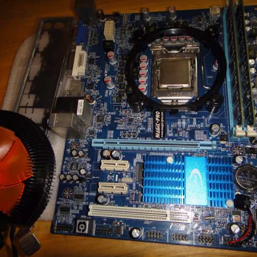 Intel® Core™ i5-760 2.8 GHz連主版MP-H5GM((包含正版window10 Pro))  Socket 1156