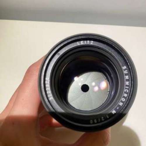 leica 90mm f2 summicron m E55 pre asph apo  built-in hood