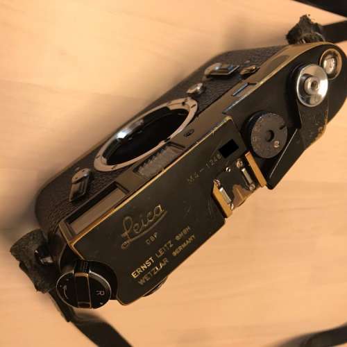 Leica Original Black Paint M4 原廠黑漆 露銅 非 M3 M2 M6 MP M9 M240 M10