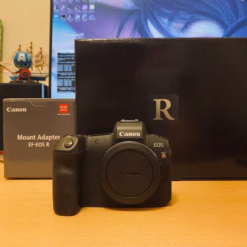 EOS R Body + EF-R Adapter