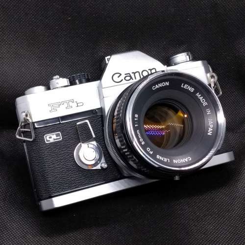 [純機械堅固耐用] Canon FTb  連大光圈平民鏡皇FD 50mm/1.8