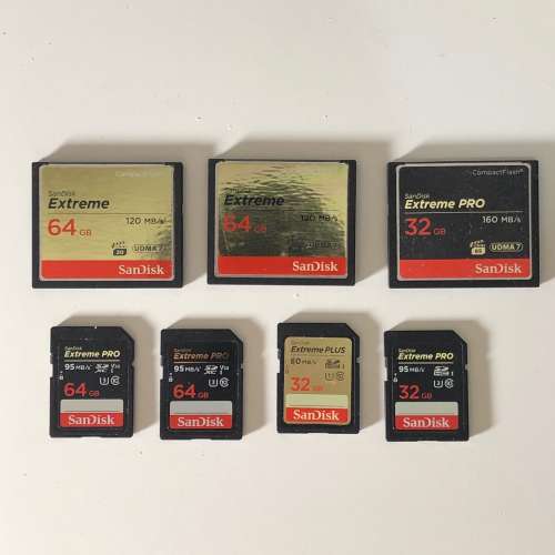 Sandisk SD CF card 記憶卡