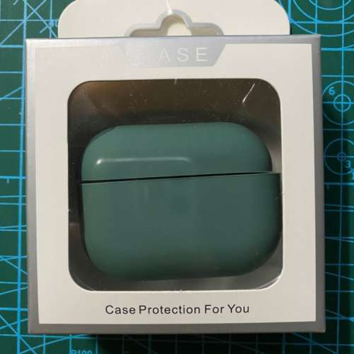 AirPods Pro Case 【午夜綠】硅膠軟身保護套