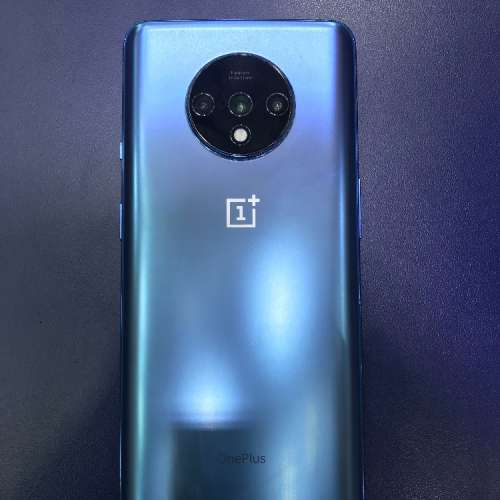 oneplus 7t 256g+8g 藍色 99%新