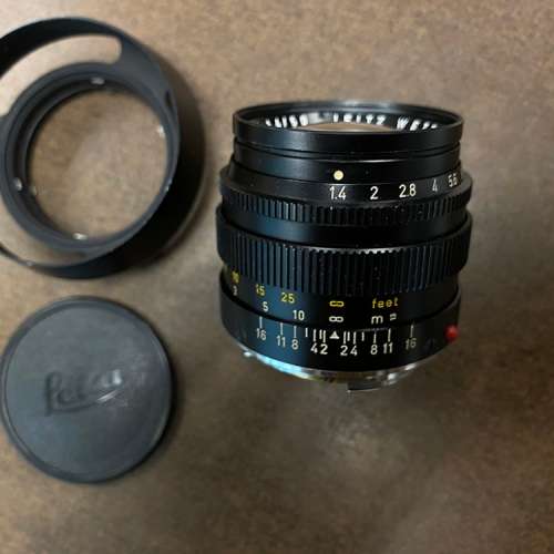 Leica M50 Summilux F1.4 v2 black version (新淨靚 coating)