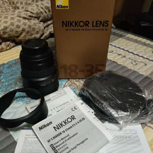 Nikon AF-S NIKKOR 18-35MM F/3.5-4.5G ED