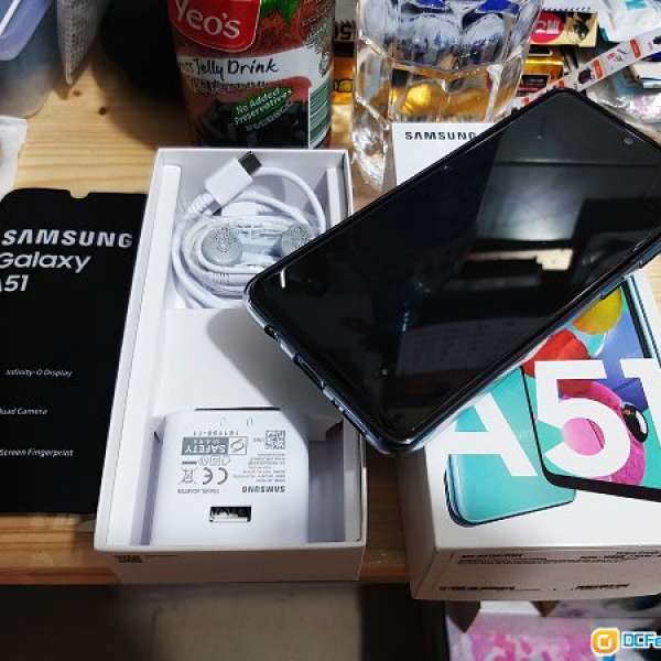 刚買一個月有單有保粉藍色 Samsung A51 尋買家