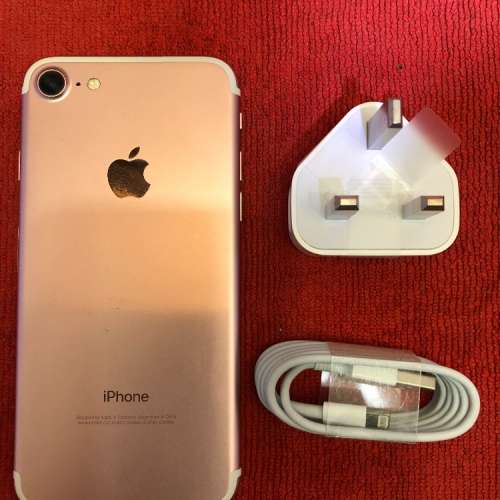 95%New iPhone 7 128GB 玫瑰金色 香港行貨 自用超值！ 電池效能的100%