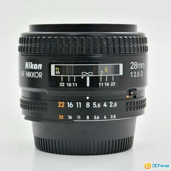 Nikon AF 28mm F2.8 D版玻璃鏡 日本製造