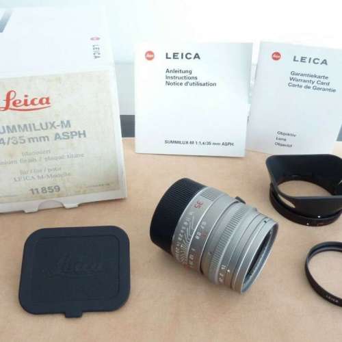 Leica Summilux-M 35mm/F1.4 ASPH Titan Titanium 鈦色 11859