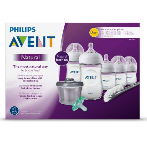 Philips Avent Natural Baby Bottle Newborn Starter Gift Set