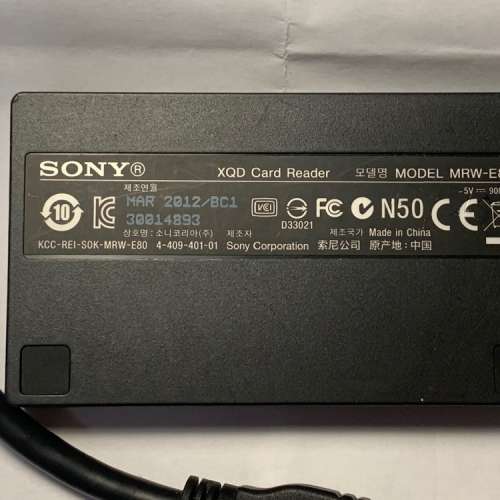 Sony XQD Card Reader