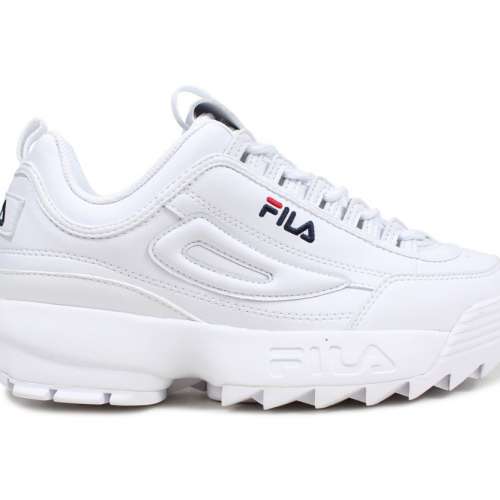 FILA Women's Disruptor 2 Trainers Sneakers In White 大熱款白色運動波鞋