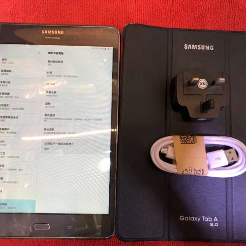 99%New Samsung Tab A 8.0 SM-T355Y(2015) 2+16GB 黑色 4G-LTE版本 自用超值