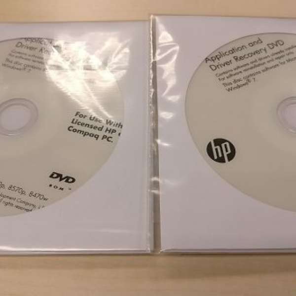 HP EliteBook Notebook / Laptop Recovery Disc (win7 x64 En)