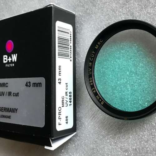 B＋W uv/ir cut 43mm filter (Leica M8) (F Pro，MRC）
