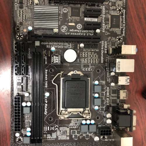 二手 GIGABYTE H87M-HD3 H87 DDR3 USB3 LGA1150 MATX MB