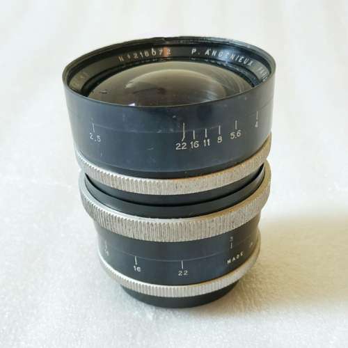 ANGENIEUX 法國35mm f/2.5鏡頭 連Sony nex接環。