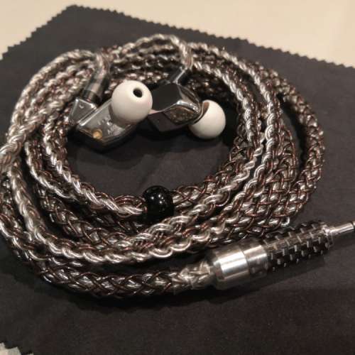 究極16絞單晶純銀銅耳機線 升級線 Shure westone 64 audio jh audiofender campfir...