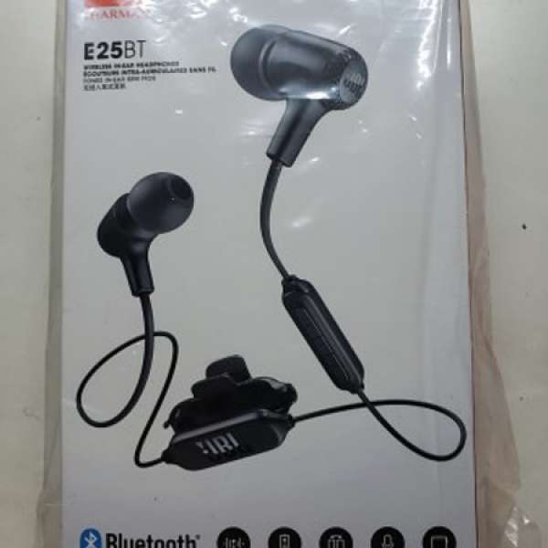 全新JBL E 25BT BLUETOOTH HEADSET (黑色)