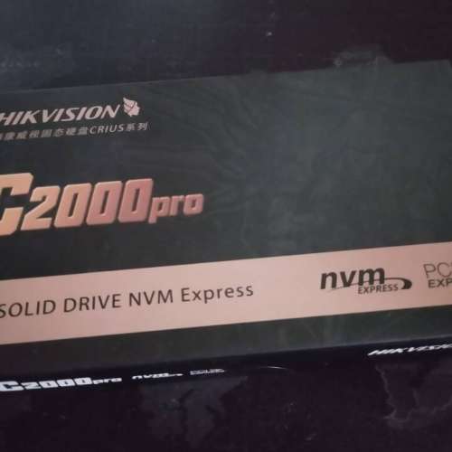 全新hikvision c2000pro 2TB M.2 NVME SSD