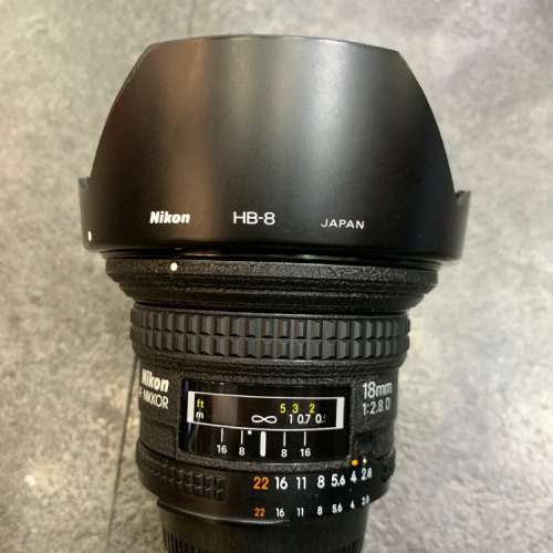 罕有收藏級 Nikon AF 18mm f2.8 D