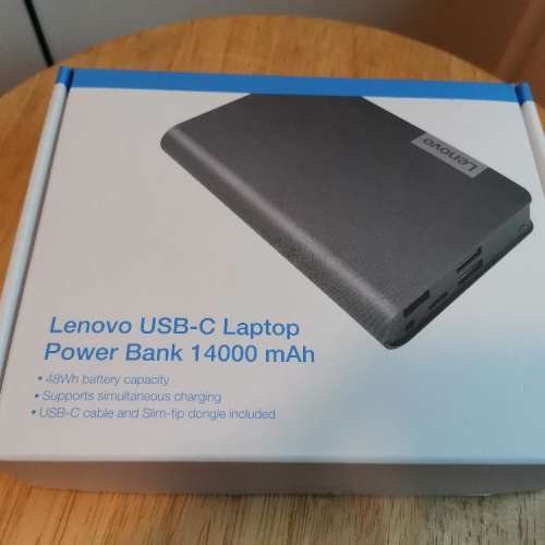 全新行貨 Lenovo USB-C 手提電腦行動電源 14000mAh-WW USB-C Laptop Power Bank